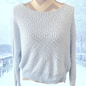 Snuggly Baby Blue Sweater